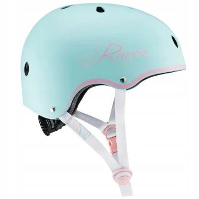 Raven Essto mint/pink helma POUZE M (VÝPRODEJ)
