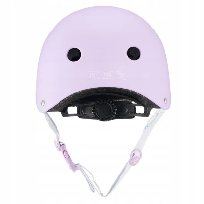 Raven Essto violet/mint dětská helma na brusle, skate a koloběžku