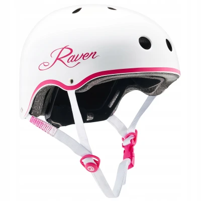 Raven Essto white/pink helma