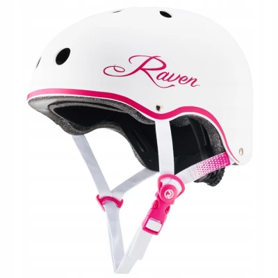 Raven Essto white/pink helma