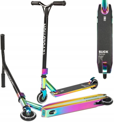Raven Evo Slick NeoChrome 100mm freestyle koloběžka Raven Evo Slick NeoChrome 100mm freestyle koloběžka