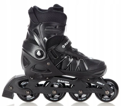 Raven Expert 80mm black dětské kolečkové brusle POUZE EU 40-43 (VÝPRODEJ) Raven Expert 80mm black dětské kolečkové brusle POUZE EU 40-43 (VÝPRODEJ)