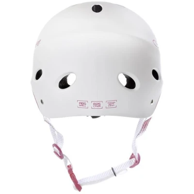 Raven F511 white/pink helma POUZE S (54-56 cm) (VÝPRODEJ)