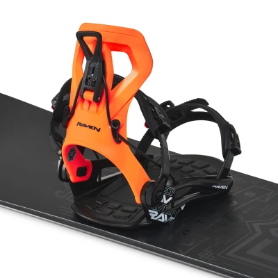 Raven Fastec FTM450 Multientry Orange snowboardové vázání + sleva 300,- na příslušenství