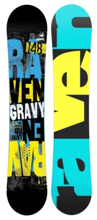 Raven Gravy junior mini snowboard + Beany Kido vázání + Beany Joker boty