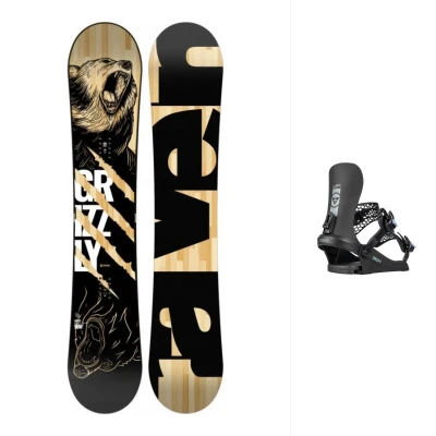 Raven Grizzly snowboard + Gravity Drift black 26/27 vázání