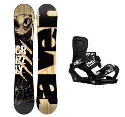Raven Grizzly snowboard + Gravity Indy black viazanie