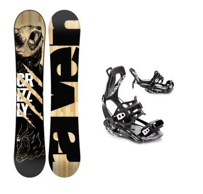 Raven Grizzly snowboard + Raven Fastec FT360 black vázání + sleva 300,- na příslušenství Raven Grizzly snowboard + Raven Fastec FT360 black vázání + sleva 300,- na příslušenství