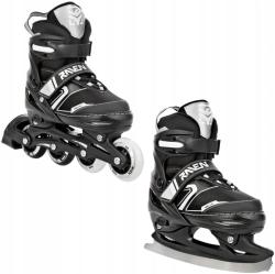 Raven Helixi BLACK/GREY dětské kolečkové brusle 2v1 - svítící kola POUZE EU 34-37, dámský (se zoubky) (VÝPRODEJ) Raven Helixi BLACK/GREY dětské kolečkové brusle 2v1 - svítící kola POUZE EU 34-37, dámský (se zoubky) (VÝPRODEJ)