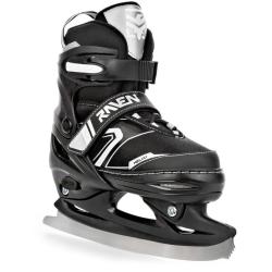 Raven Helixi BLACK/GREY dětské kolečkové brusle 4v1 - svítící kolo POUZE EU 38-42, pánský (hokejový) (VÝPRODEJ)