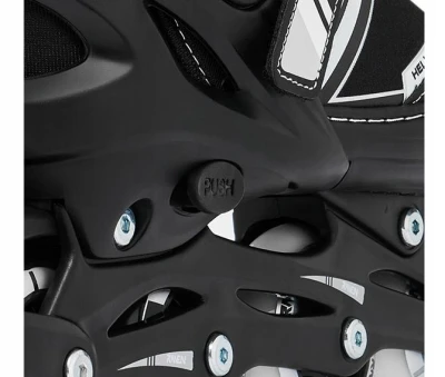 Raven Helixi Black/Grey 3v1 dětské kolečkové brusle - LED kolečka