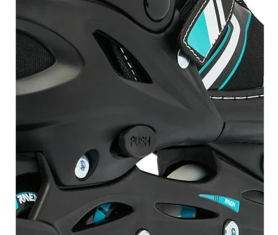 Raven Helixi Black/Mint 3v1 dětské kolečkové brusle - Led kolečka POUZE EU 30-33 (VÝPRODEJ)