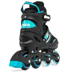 Raven Helixi Black/Mint 3v1 dětské kolečkové brusle - Led kolečka