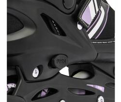 Raven Helixi Black/Violet 3v1 dětské kolečkové brusle - Led kolečka