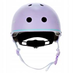Raven Essto violet/mint dětská helma na brusle, skate a koloběžku
