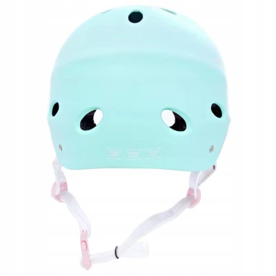 Raven F511 mint/pink dětská helma na brusle, skate a koloběžku