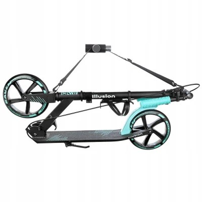 Raven Illusion mint 200mm skládací koloběžka s ruční brzdou