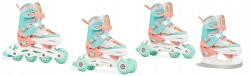 Raven Isla Orange/Mint 4v1 dětské brusle - LED kola