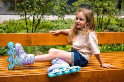 Raven Isla 3v1 dětské brusle - svítící kola LED