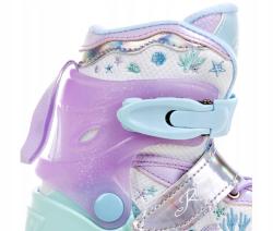 Raven Isla 2v1 dětské brusle - svítící kola LED