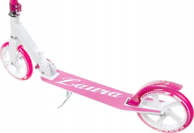 Raven Laura růžová ABEC9 200mm skládací koloběžka
