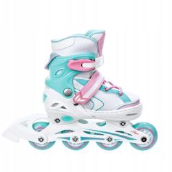 Raven Lia MINT dětské kolečkové brusle 2v1 POUZE EU 30-33, dámský (se zoubky) (VÝPRODEJ)