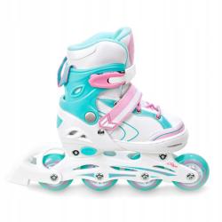 Raven Lia MINT dětské kolečkové brusle 2v1 POUZE EU 30-33, dámský (se zoubky) (VÝPRODEJ)