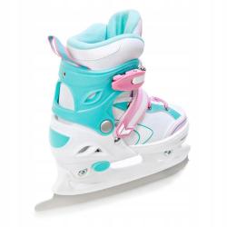 Raven Lia MINT dětské kolečkové brusle 2v1 POUZE EU 30-33, dámský (se zoubky) (VÝPRODEJ)