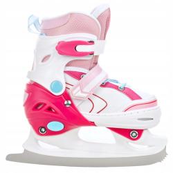 Raven Lia PINK dětské brusle 4v1 s led kolečkem POUZE EU 30-33 (VÝPRODEJ)