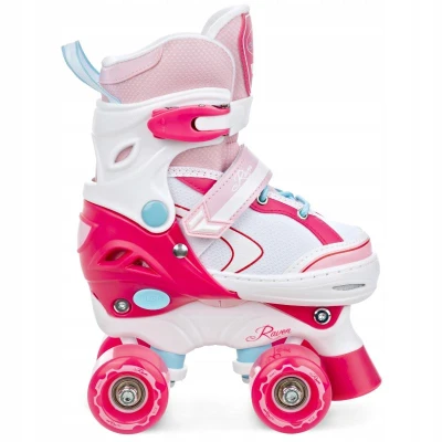 Raven Lia PINK Roller dětské kolečkové quad brusle Raven Lia PINK Roller dětské kolečkové quad brusle