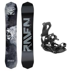 Raven Lion pánsky snowboard + Hatchey Fastec snowboardové viazanie