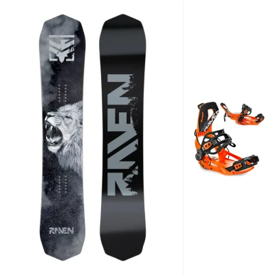 Raven Lion pánský snowboard + Raven RAGE Fastec FT360 vázání