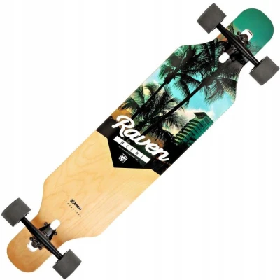 Raven Miami ABEC9 Drop-thru 105cm longboard