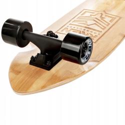 Raven Trevix natural bamboo 72cm surfskate longboard