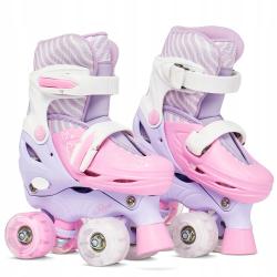 Raven Loret LILA/PINK Roller dětské quad brusle