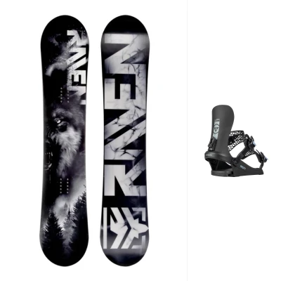 Raven Lupus pánský snowboard + Gravity Drift black 26/27 vázání