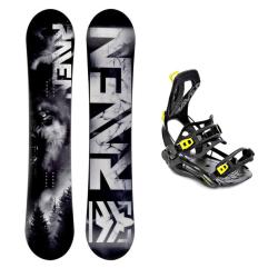 Raven Lupus pánsky snowboard + Raven Fastec FT360 black/lime snowboardové viazanie + zľava 300,- na príslušenstvo Raven Lupus pánsky snowboard + Raven Fastec FT360 black/lime snowboardové viazanie + zľava 300,- na príslušenstvo