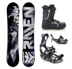 Raven Lupus pánsky snowboard + Raven Fastec FT360 black viazanie + Raven Target obuv Raven Lupus pánsky snowboard + Raven Fastec FT360 black viazanie + Raven Target obuv