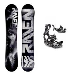 Raven Lupus pánsky snowboard + Raven FT360 black viazanie