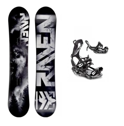 Raven Lupus pánský snowboard + Raven FT360 black vázání + sleva 400,- na příslušenství