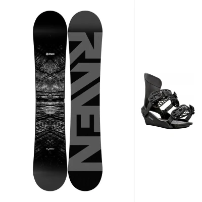 Raven Mystic snowboard + Raven PRO King black snowboardové vázání