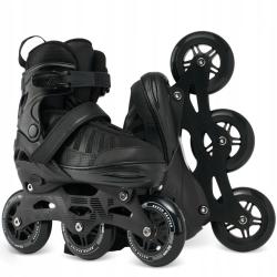 Raven Oxen BIG WHEELS Black kolečkové brusle