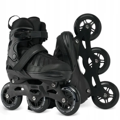 Raven Oxen BIG WHEELS Black kolečkové brusle