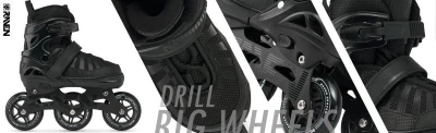 Raven Oxen BIG WHEELS Black 2v1 brusle