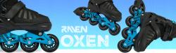 Raven Oxen Mint Anodized detské korčule 2v1