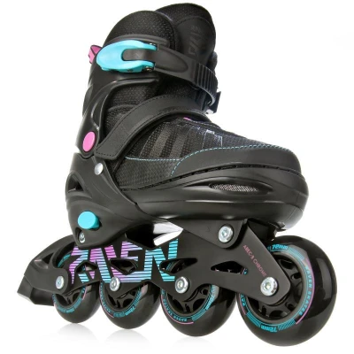 Raven Oxen MINT/PINK ALU dětské inline brusle POUZE EU 34-37 (VÝPRODEJ)