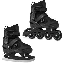 Raven Oxen PRO Black ABEC9 detské korčule 2v1