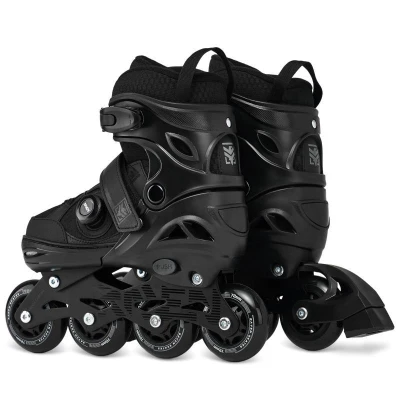 Raven Oxen PRO Black ABEC9 kolečkové brusle POUZE EU 34-37 (VÝPRODEJ)