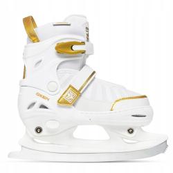 Raven Oxen White/Gold dětské brusle 2v1