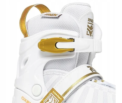 Raven Oxen White/Gold dětské brusle 2v1